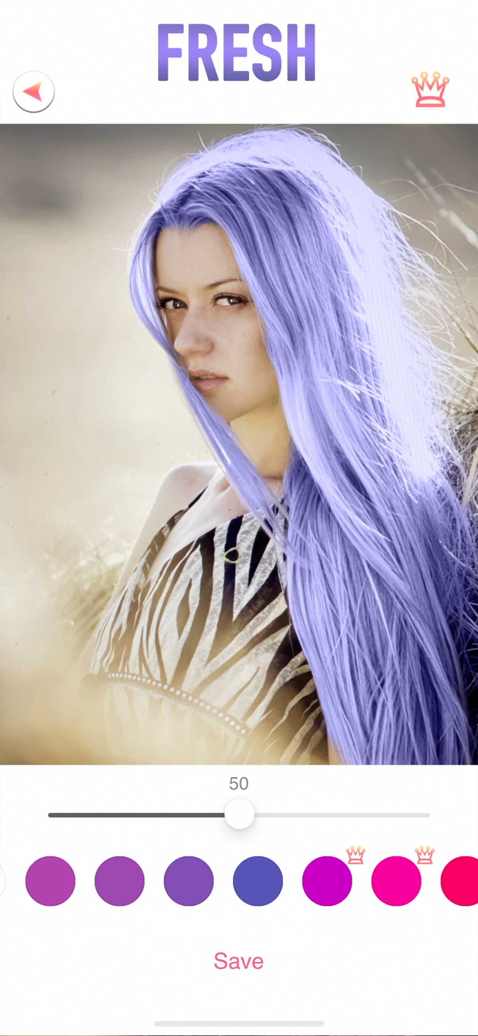 Q Hair Color Editor Hairstyle