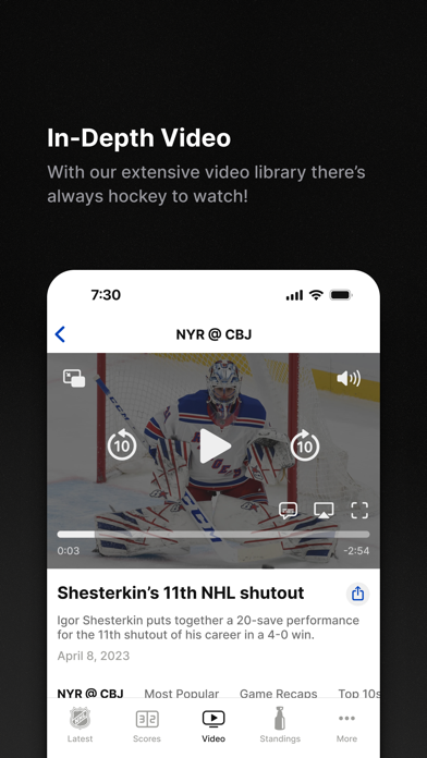 NHL Screenshot