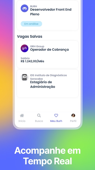 Burh - Vagas de Emprego Screenshot