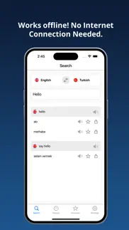 english turkish dictionary! iphone screenshot 1