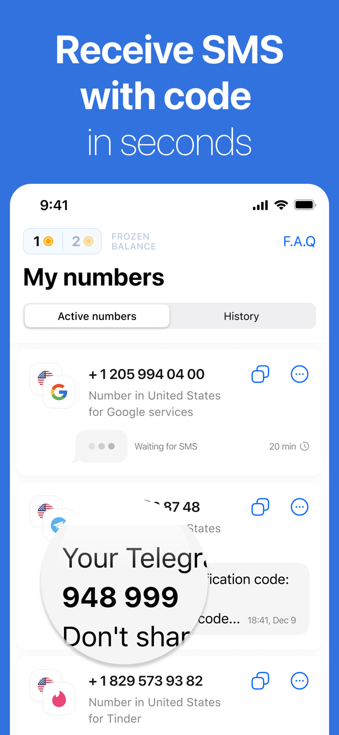 Get SMS Code - Verify