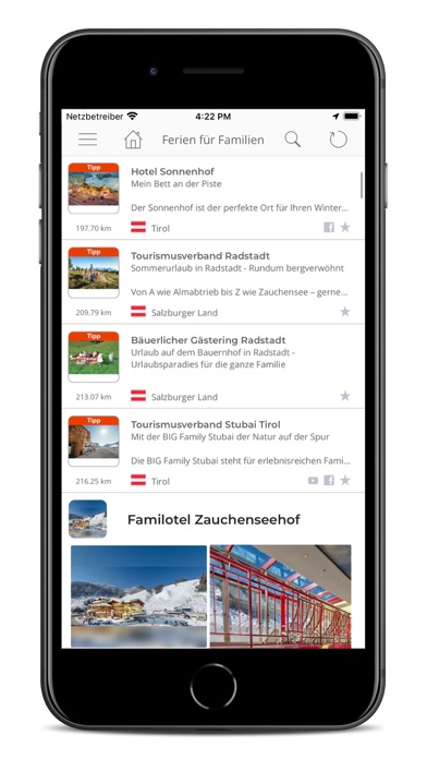 Urlaub - Ferien für Familien Screenshot