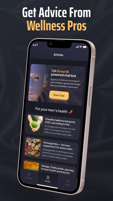 Mr Kegel: Men's Health Trainer Screenshot