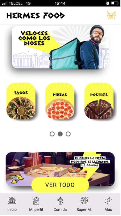 Hermes Food Screenshot