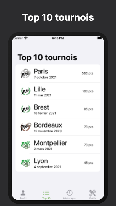 Padel Rank Screenshot