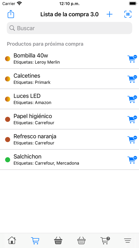 #6. Cesta (Lista de la compra) (iOS) 由: J. Fornieles Apps