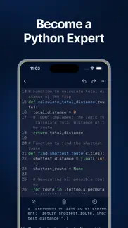 python academy: learn to code iphone screenshot 1