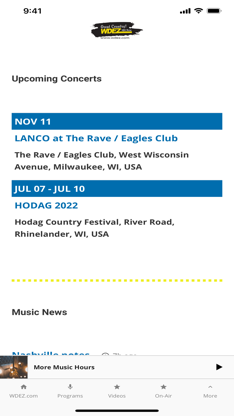 101.9 WDEZ screenshot 2