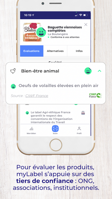 Screenshot #3 pour myLabel – scan de mes courses