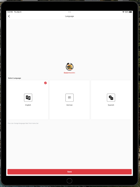 Screenshot #5 pour Essen Restaurant App