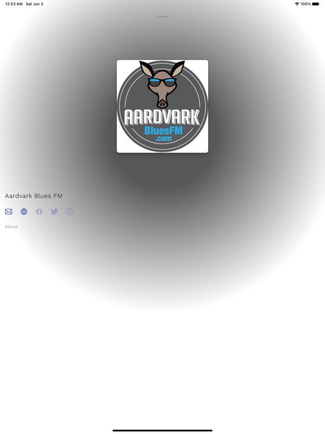 Aardvark blues top
