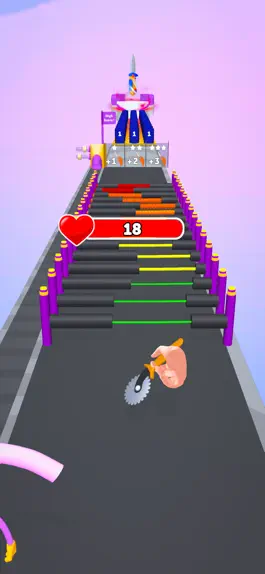 Game screenshot Rubber Cut Run apk