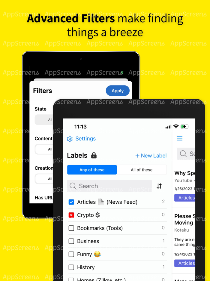 Airframe Save and find later