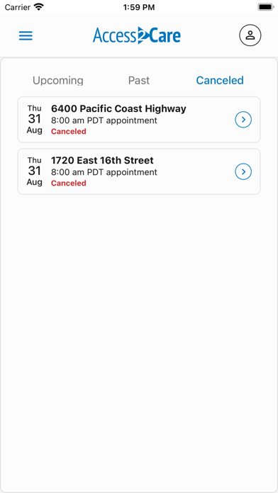 A2C: Access2Care Screenshot