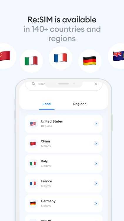 eSIM Internet Travel - ReSIM