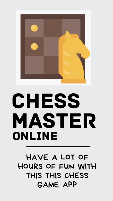 ChessMaster Chess Game App Screenshot