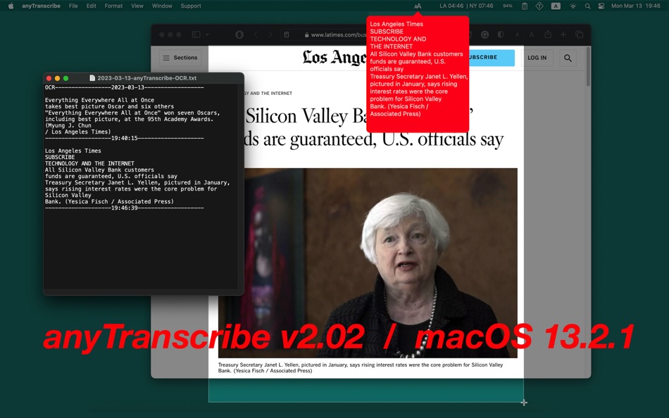 #1. anyTranscribe (macOS) 由: Jiulong Zhao