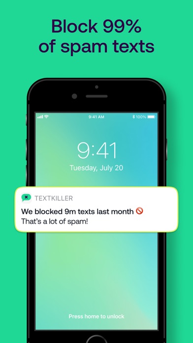Textkiller - Spam Text Blocker Screenshot