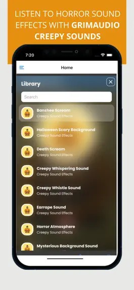 Game screenshot GrimAudio Creepy Sounds apk