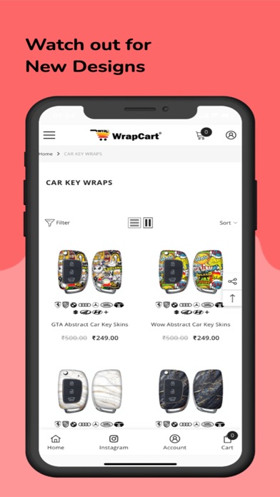 WrapCart Screenshot