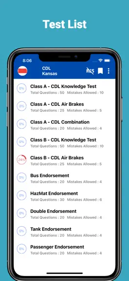 Game screenshot Kansas CDL Prep Test mod apk