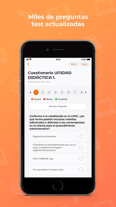 Vicente Valera Oposiciones Screenshot