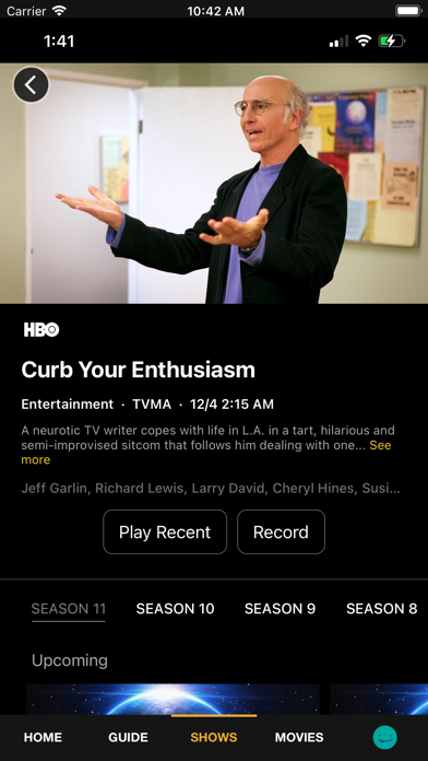 StratusIQ Fiber TV Screenshot