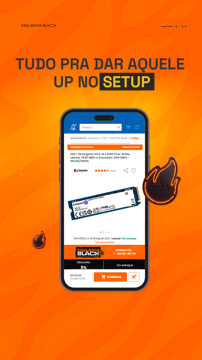 KaBuM Esquenta Black Friday