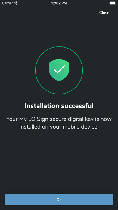 My LO Sign Screenshot