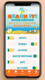 beach it! festival iphone screenshot 1