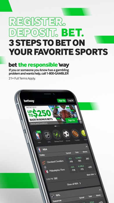 Betway NJ: Sportsbook & Casino Screenshot