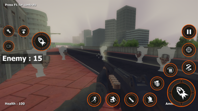 Scary Toilet Nextbots Shooting Screenshot