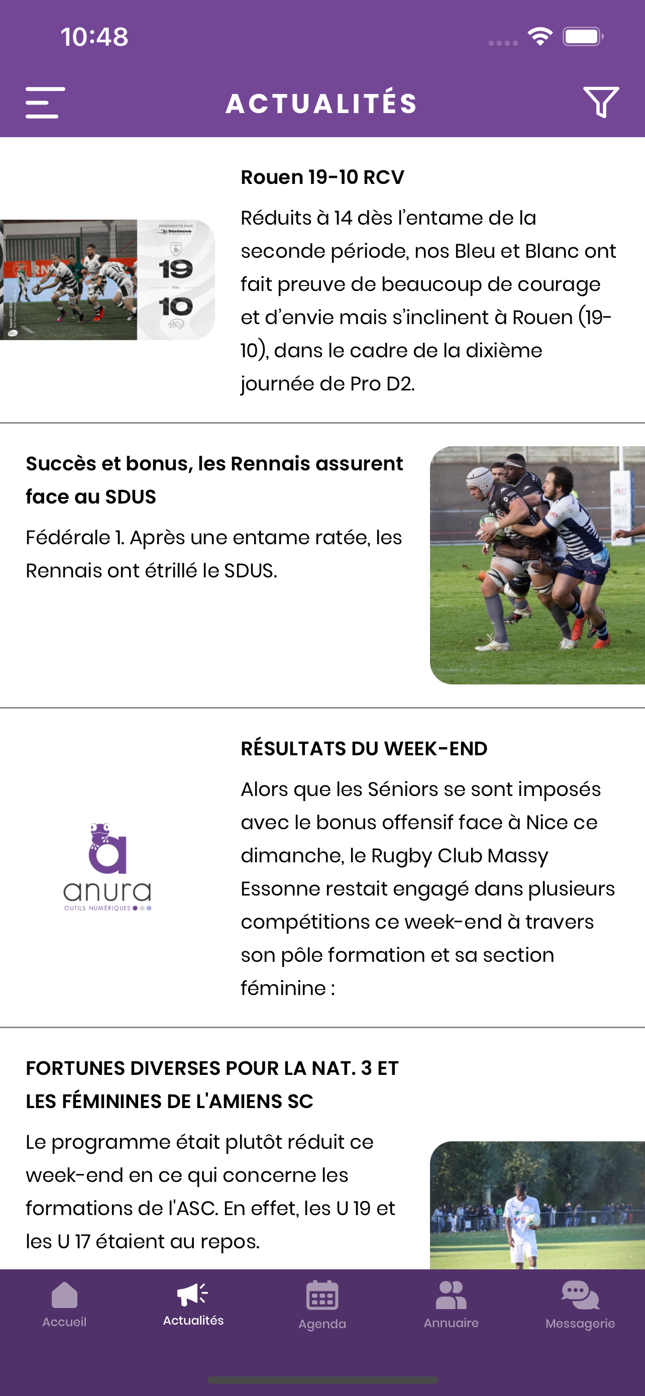 ANURA Réseaux