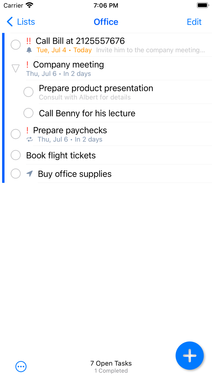 Easy Tasks - Todo and Reminders