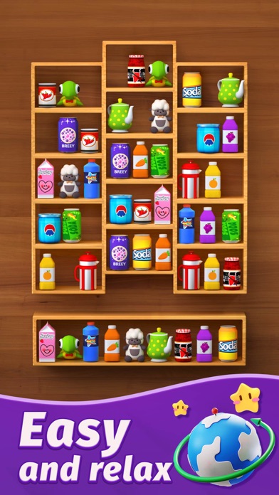 Goods Sort™ -Triple Busters 3D Screenshot