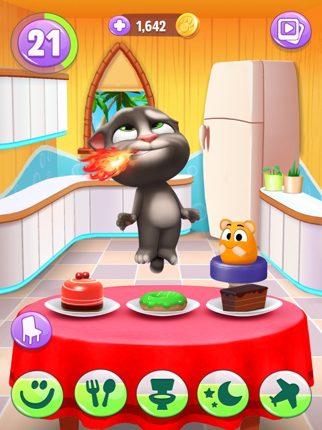 Talking Tom – Jogos do Gato Tom Que Fala 