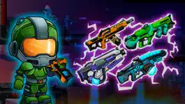 Game screenshot Влад и Ники: Космический шутер apk