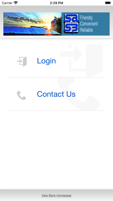 Swedish American State Bank Screenshot