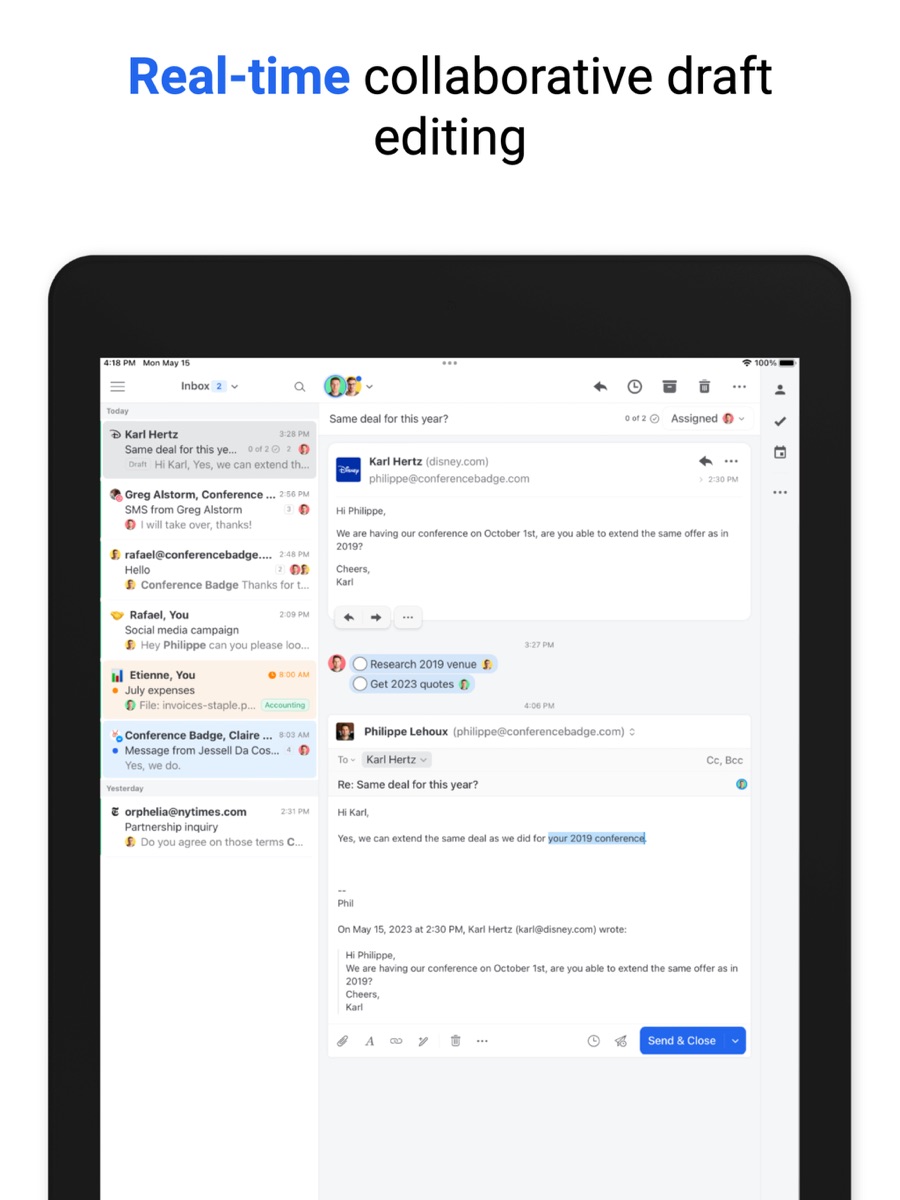 Missive - Email, Chat & Tasks screenshot 11