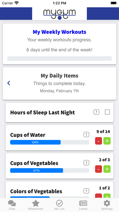 MyGym Balance Screenshot