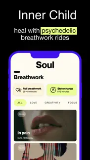 breathwork & inner child: soul iphone screenshot 2