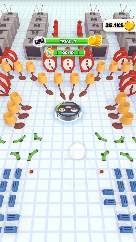 #4. Sweeper Bot (iOS) 由: Hande Oney