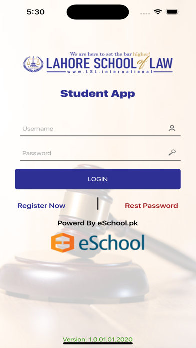 Lahore School of Law Screenshot