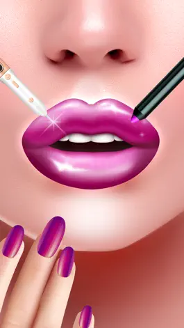 Game screenshot Lip Art DIY: Perfect Lipstick hack