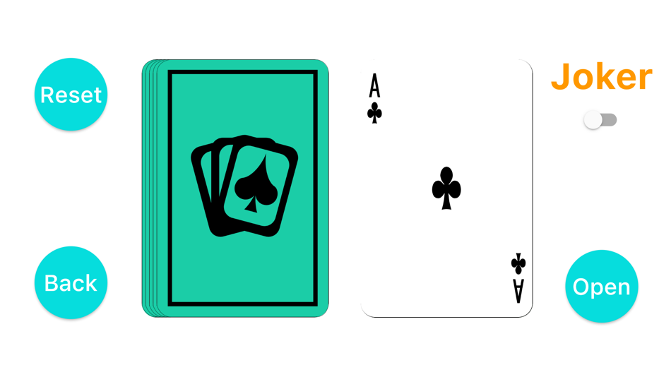 #2. Playing cards -simple- (iOS) 由: yuya kanbetsunawa