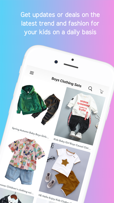 Latest Kids Clothing Store Screenshot