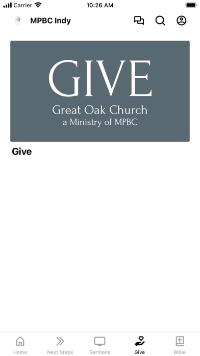 Great Oak Church Screenshot