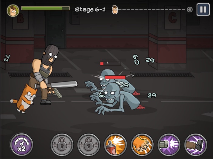 Senya and Oscar vs Zombies