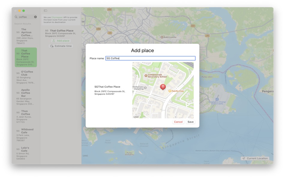 #2. City Commuter App (macOS) 由: Sungwook Baek