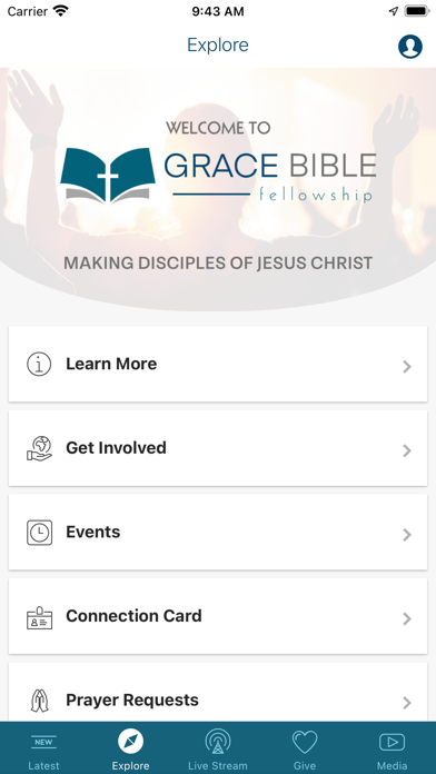 Grace Bible Fellowship LC Screenshot